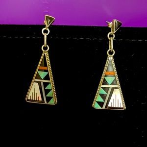 Zuni S D Boone Earrings
